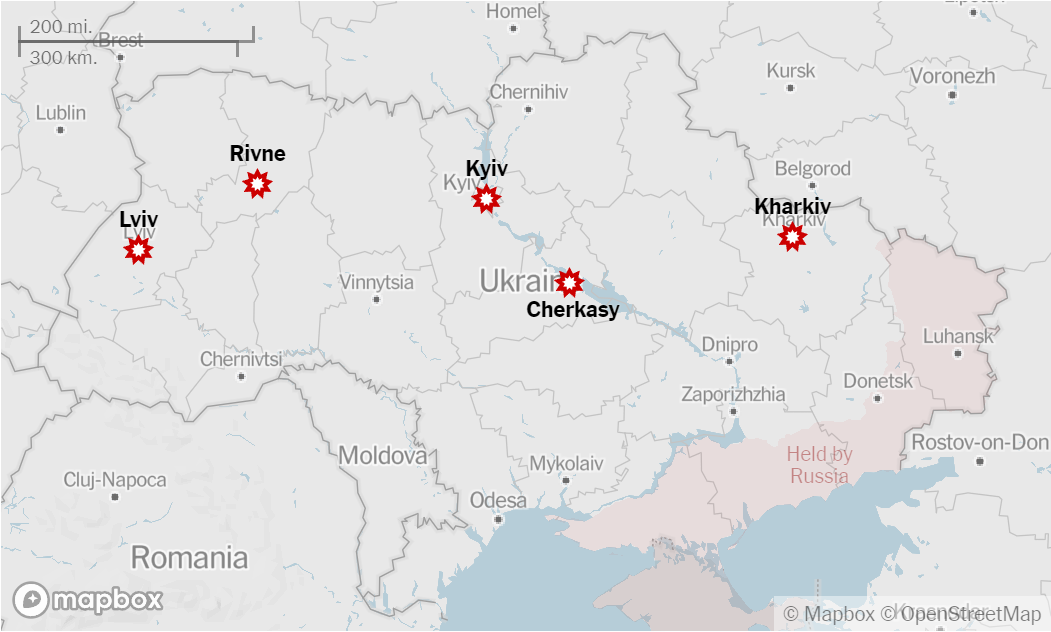 Звіти уряду та соціальних мереж (ракетні цілі), Інститут вивчення війни з проектом критичних загроз Інституту американського підприємства (контрольна карта України).
